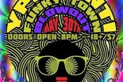 Ypsi Funky-Town Blowout 2014 (poster by Jef Stevens)