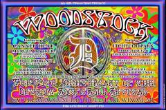 Woodstock in The D 2019 (poster by Carl Lundgren)